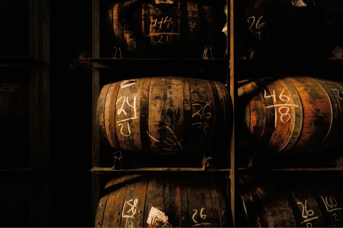 Entrepôt de fûts chez Diplomático