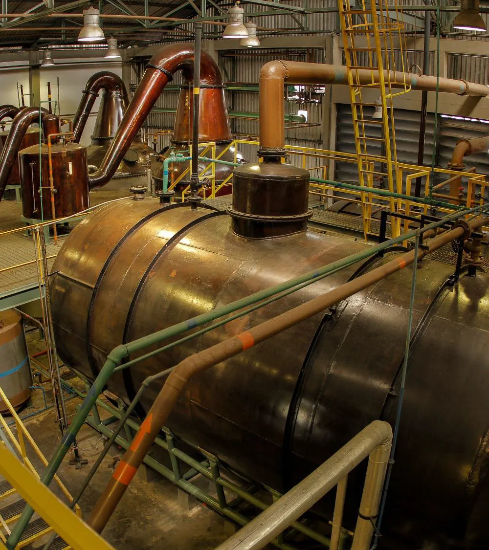 Alambic Batch Kettle chez Diplomático