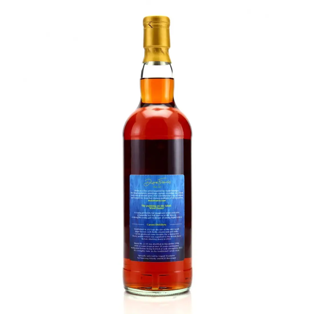 High resolution image of Liquid Treasures Caroni Rum Session No. 10 1998