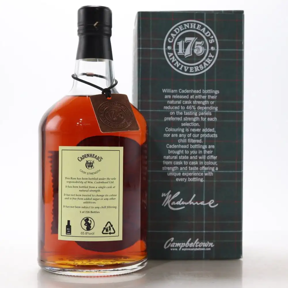 High resolution image of Cadenhead‘s Caroni HTR 1998