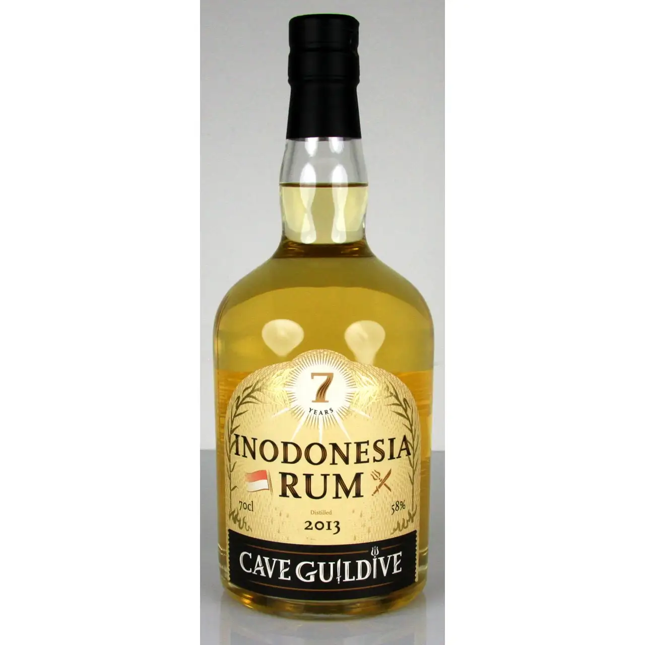 Bottle of Cave Guildive Indonesia Rum 2013