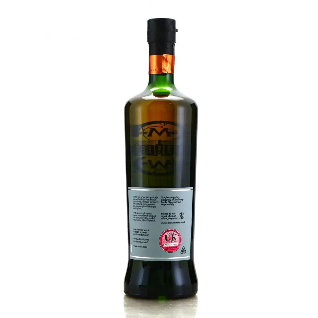 High resolution image of SMWS Uitvlugt R14.1 Papaya the Sailor 1991