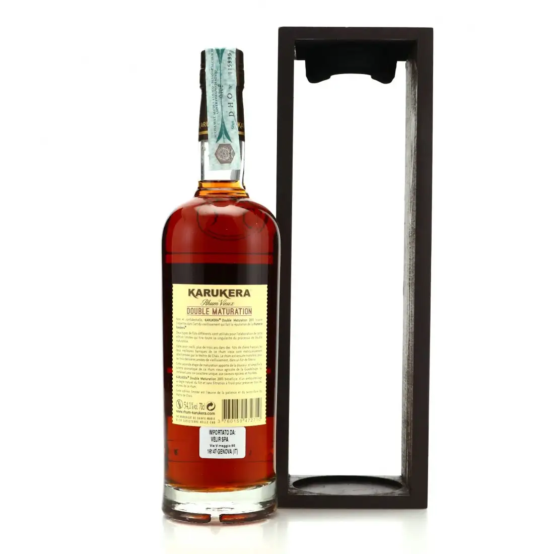 Image haute résolution de Karukera Double Maturation (Cognac &amp; Sherry) 2011