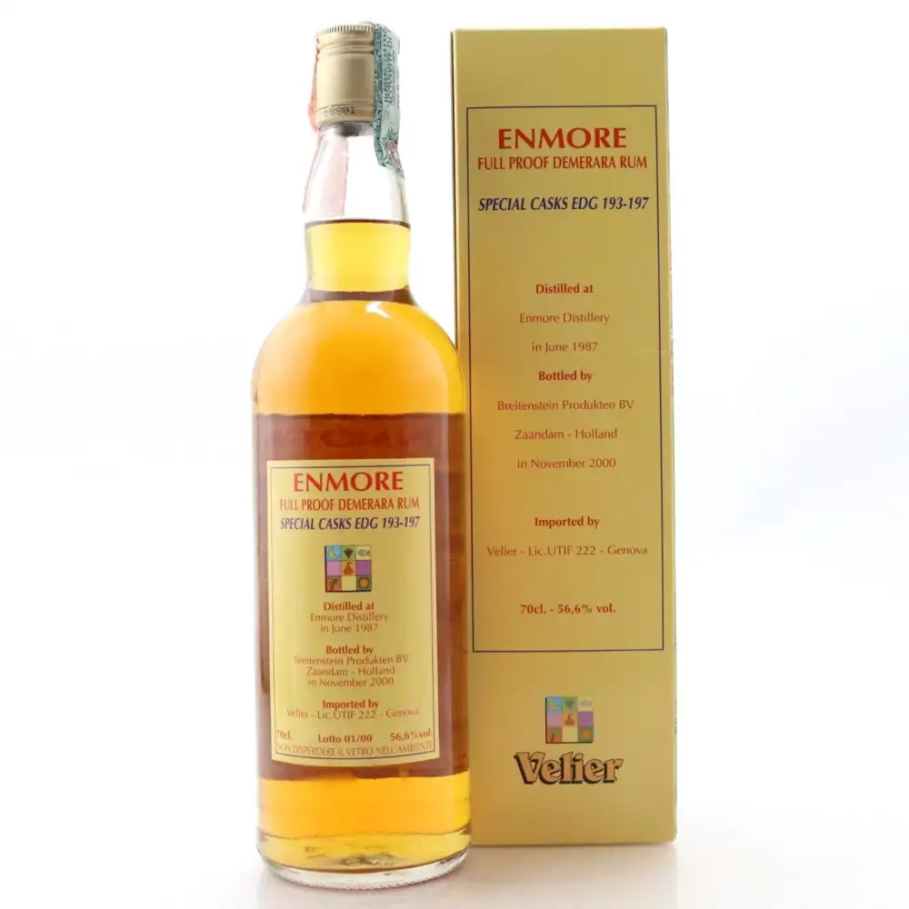 High resolution image of Velier Enmore Demerara Rum 1987