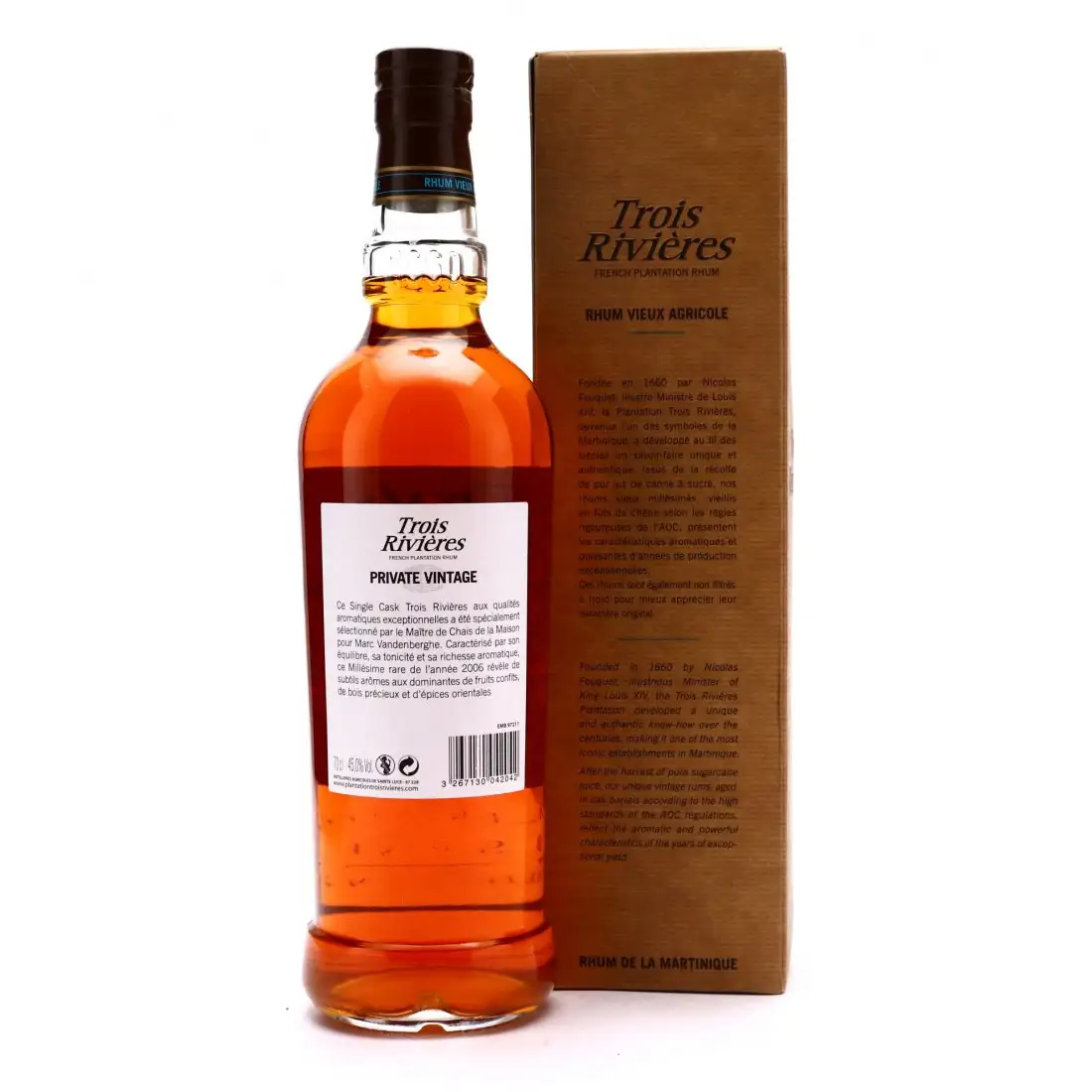 Hochauflösendes Bild von Trois Rivières Private Vintage 2006