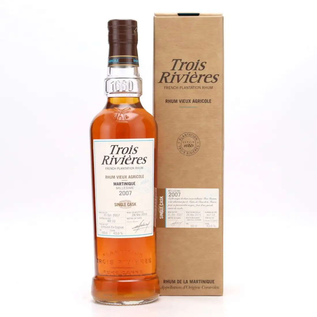 Image haute résolution de Trois Rivières Single Cask 2007