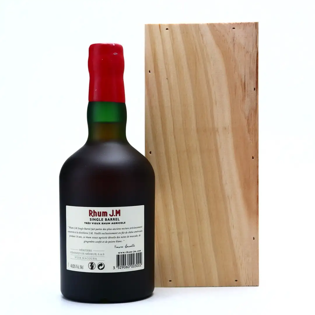 Image haute résolution de Rhum J.M Single Barrel 2000