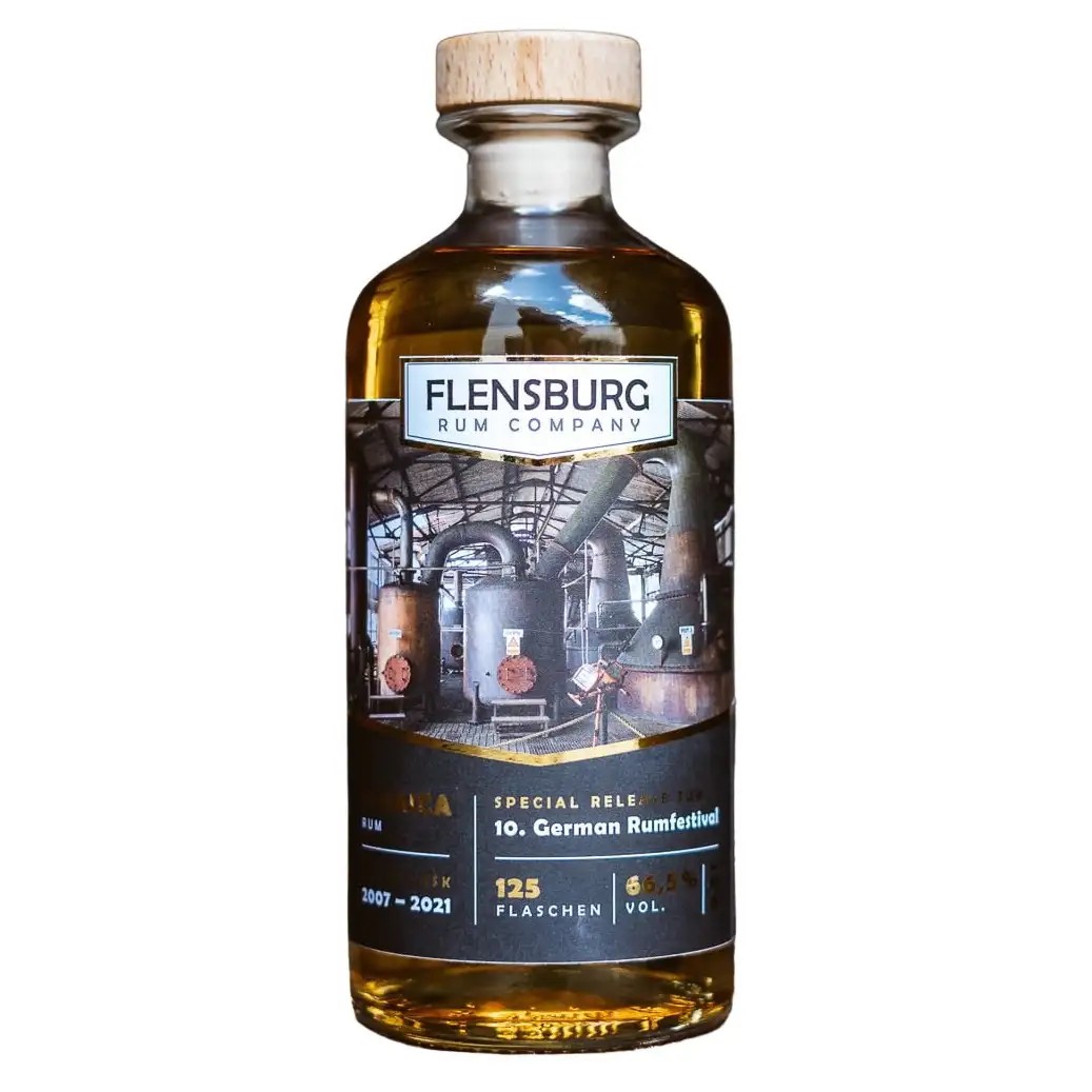 Bottle of Hampden Flensburg Rum Company Special Bottling zum GRF 2021 C<>H 2007