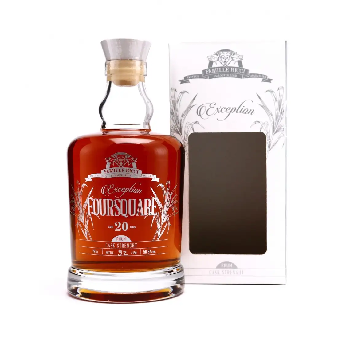 Bottle of Famille Ricci Foursquare Exception 2001