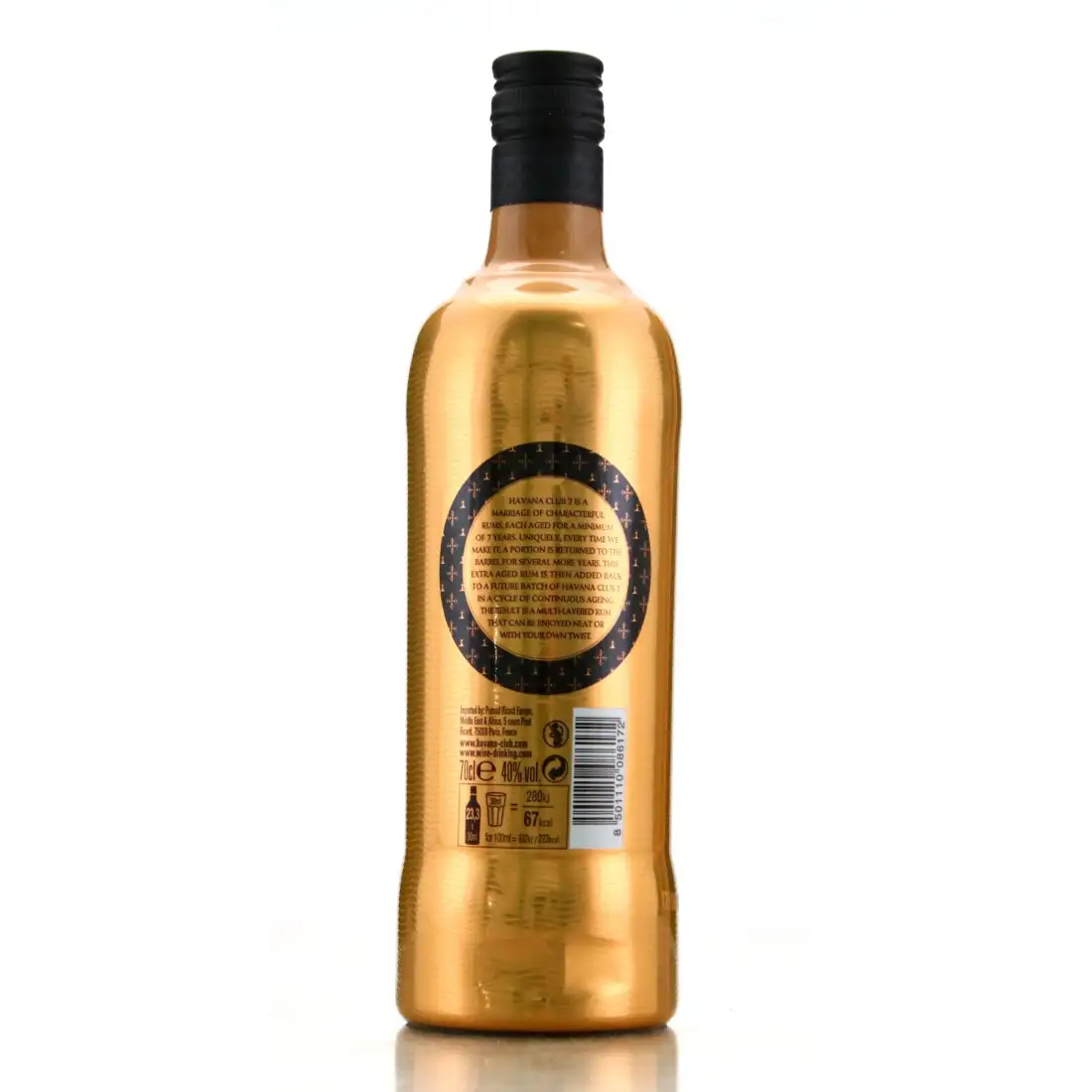 Image haute résolution de Havana Club 7 Años Gold Edition 2021