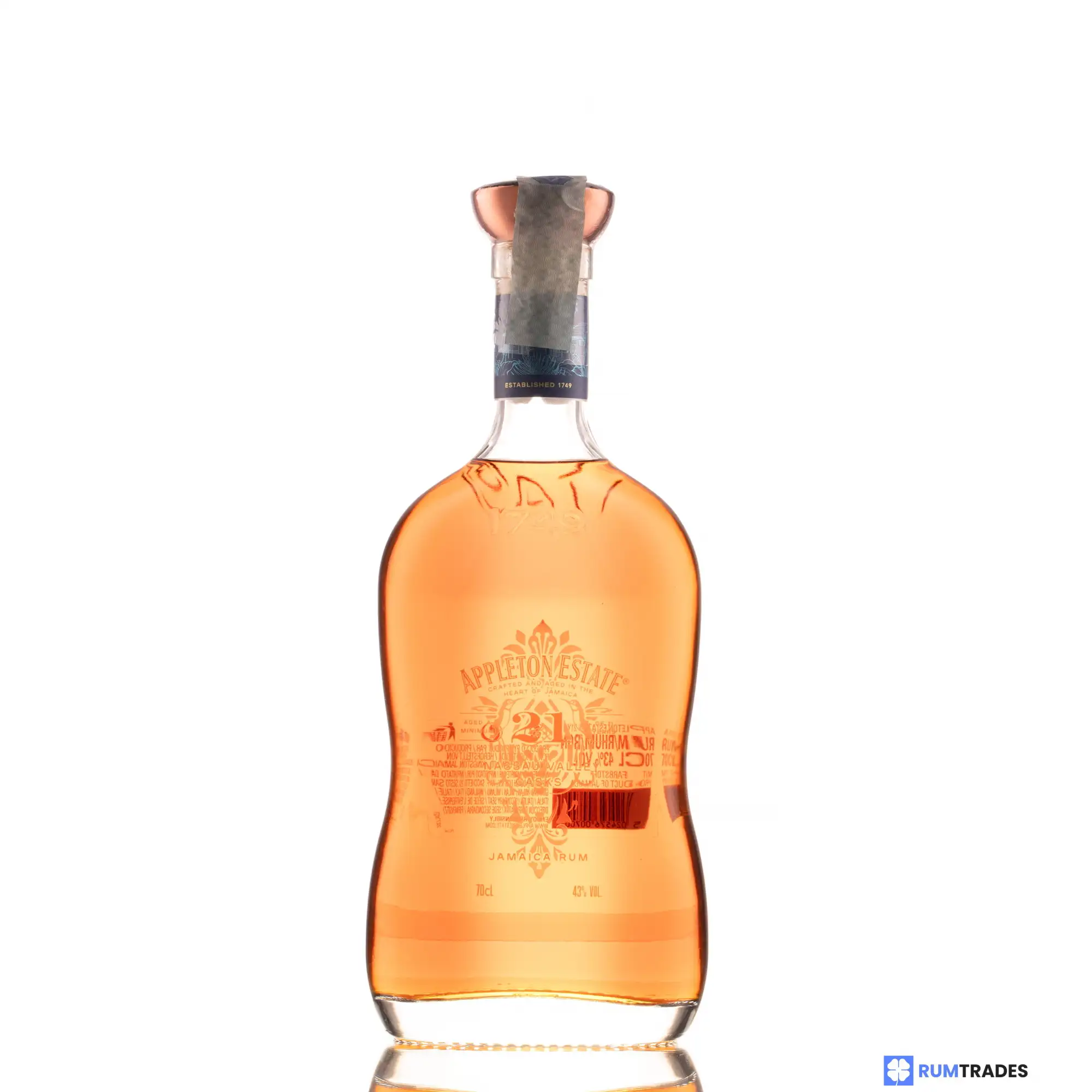 Image haute résolution de Appleton 21 Years Nassau Valley Cask