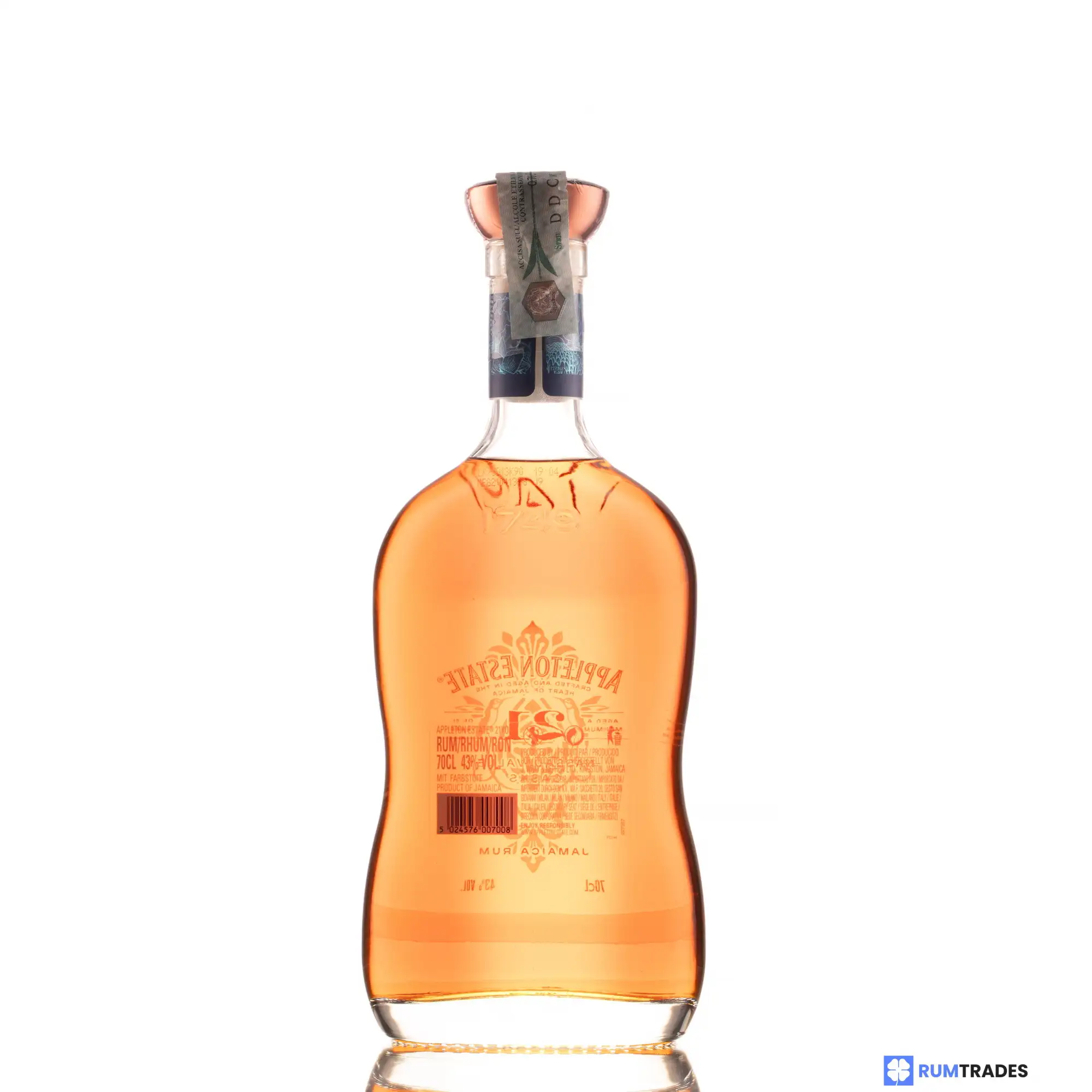 Image haute résolution de Appleton 21 Years Nassau Valley Cask