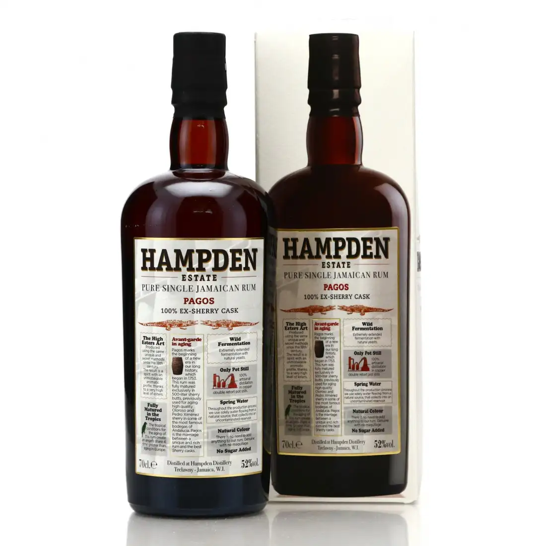 Bottle of Velier Hampden Pagos Sherry