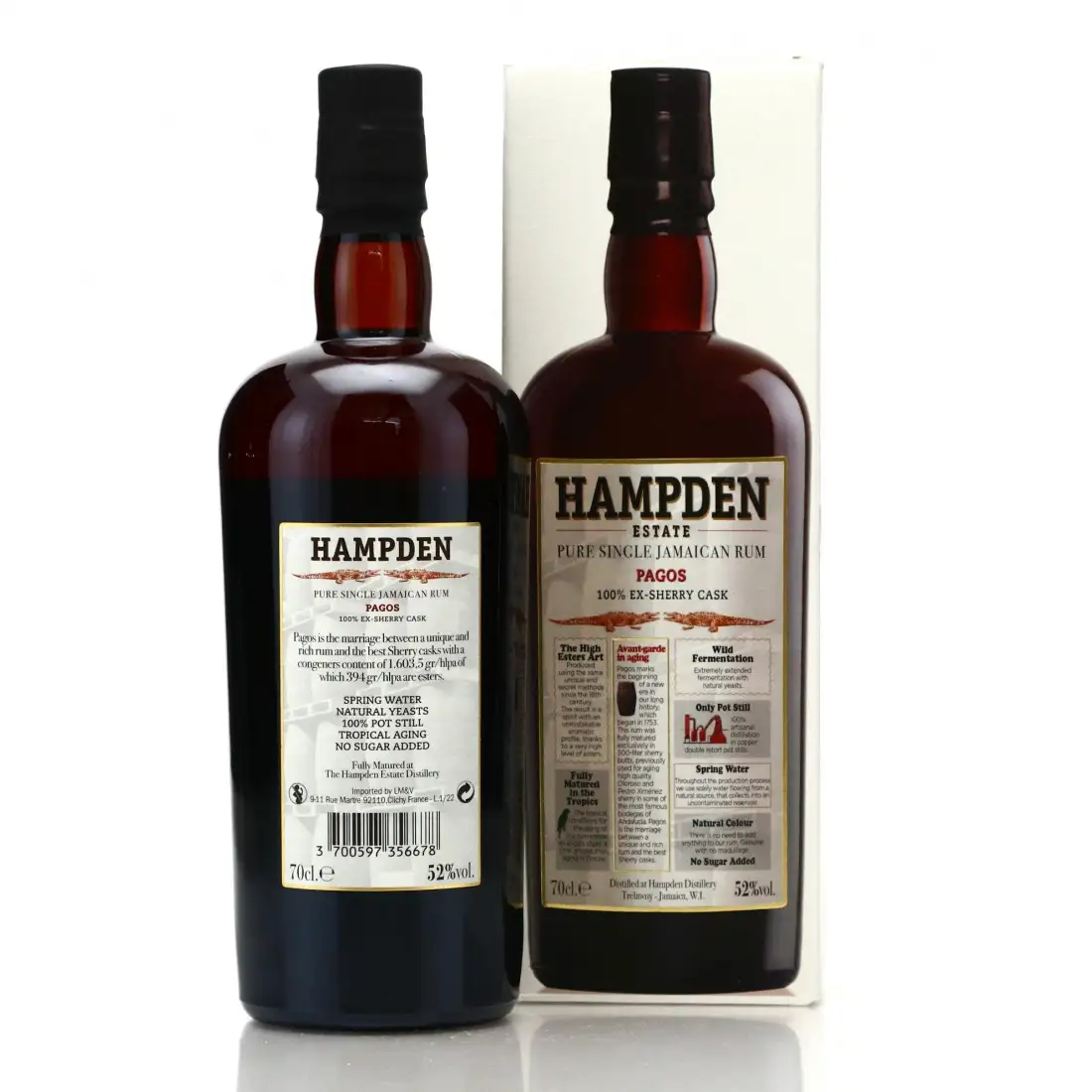 Image haute résolution de Velier Hampden Pagos Sherry