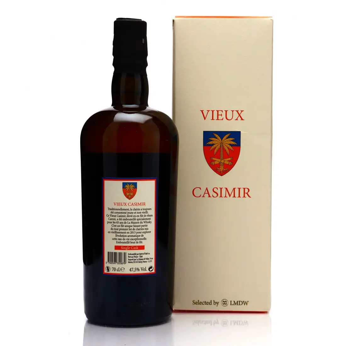 Image haute résolution de Velier Casimir Clairin Vieux Casimir (LMDW) 2016