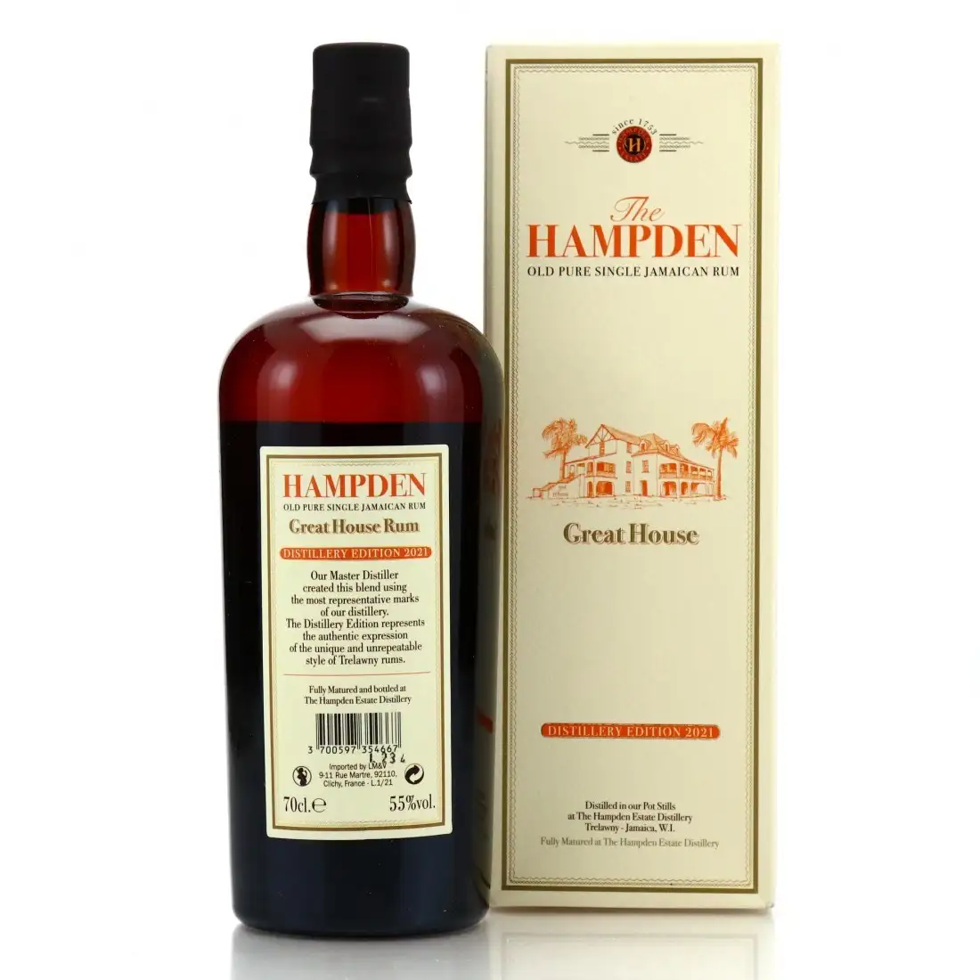 Image haute résolution de Hampden Great House (Distillery Edition 2021)