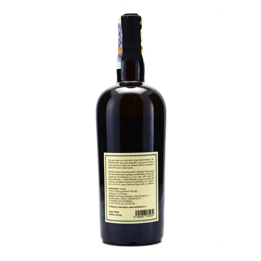 Image haute résolution de Warehouse #1 New Yarmouth Overproof White Rum NYE/WK