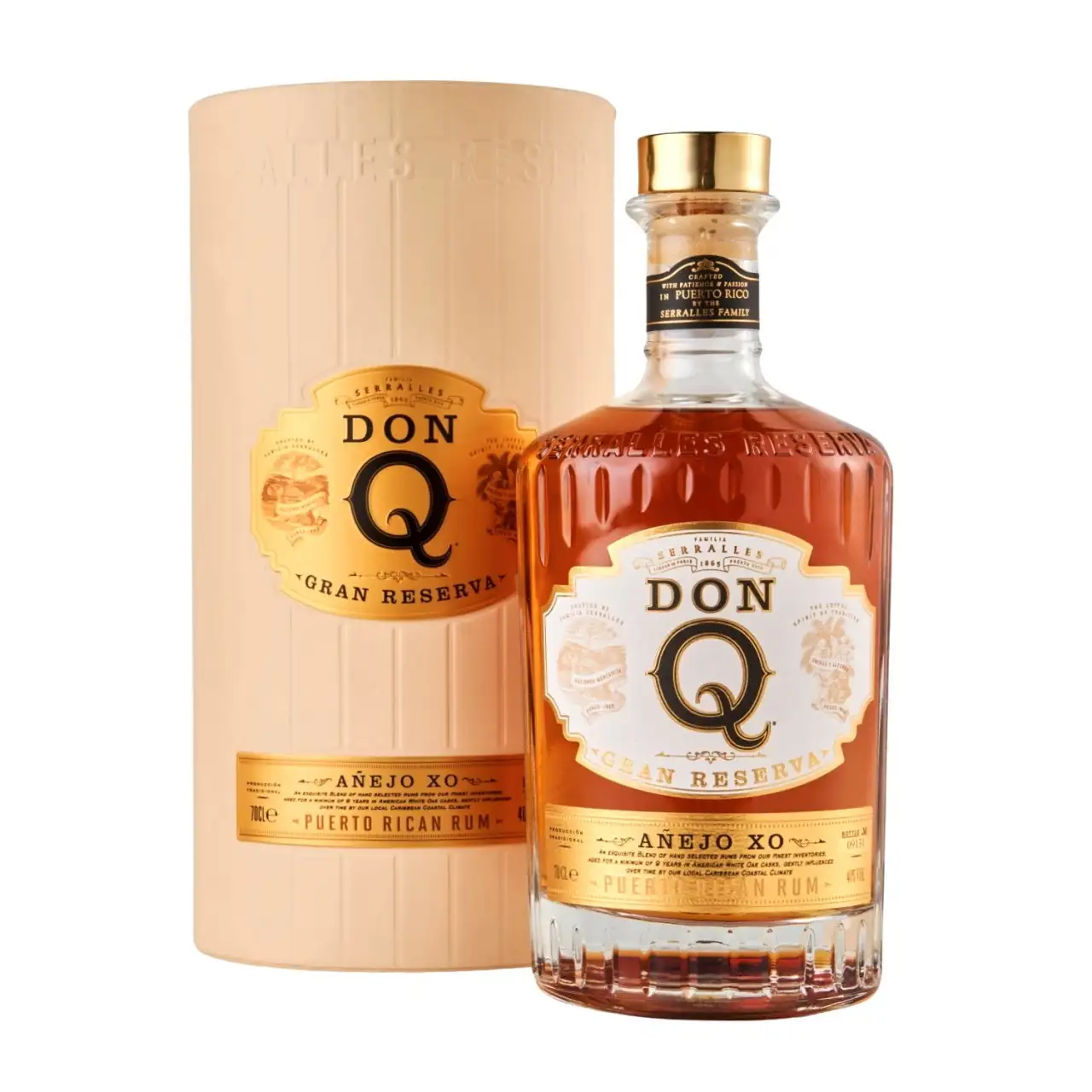 Bottle of Don Q Añejo XO