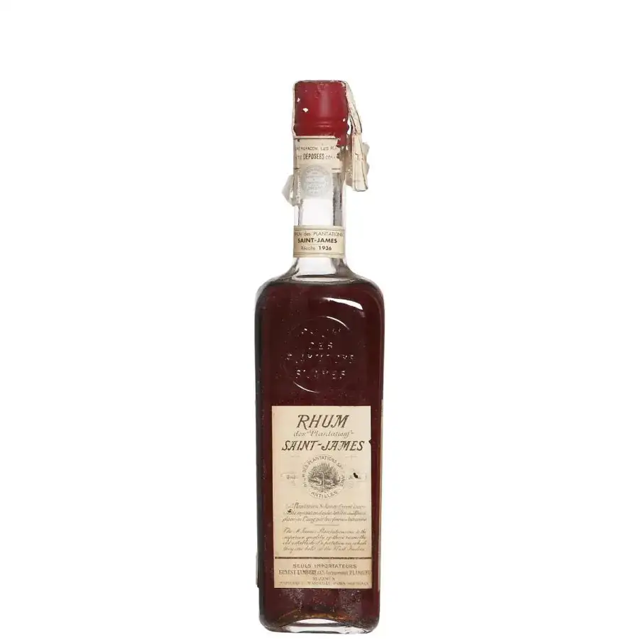 Bottle of Saint James Recolté 1936