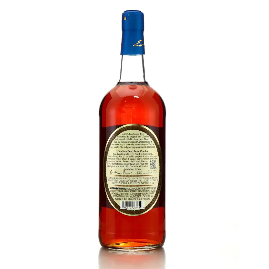 High resolution image of Hamilton Beachbum Berry’s Zombie Blend 2005