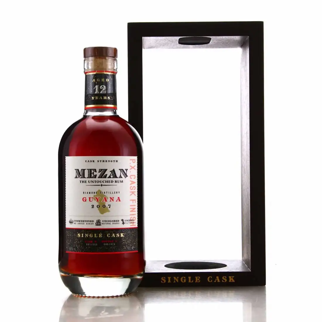 Bottle of Mezan Diamond Guyana PX 2007