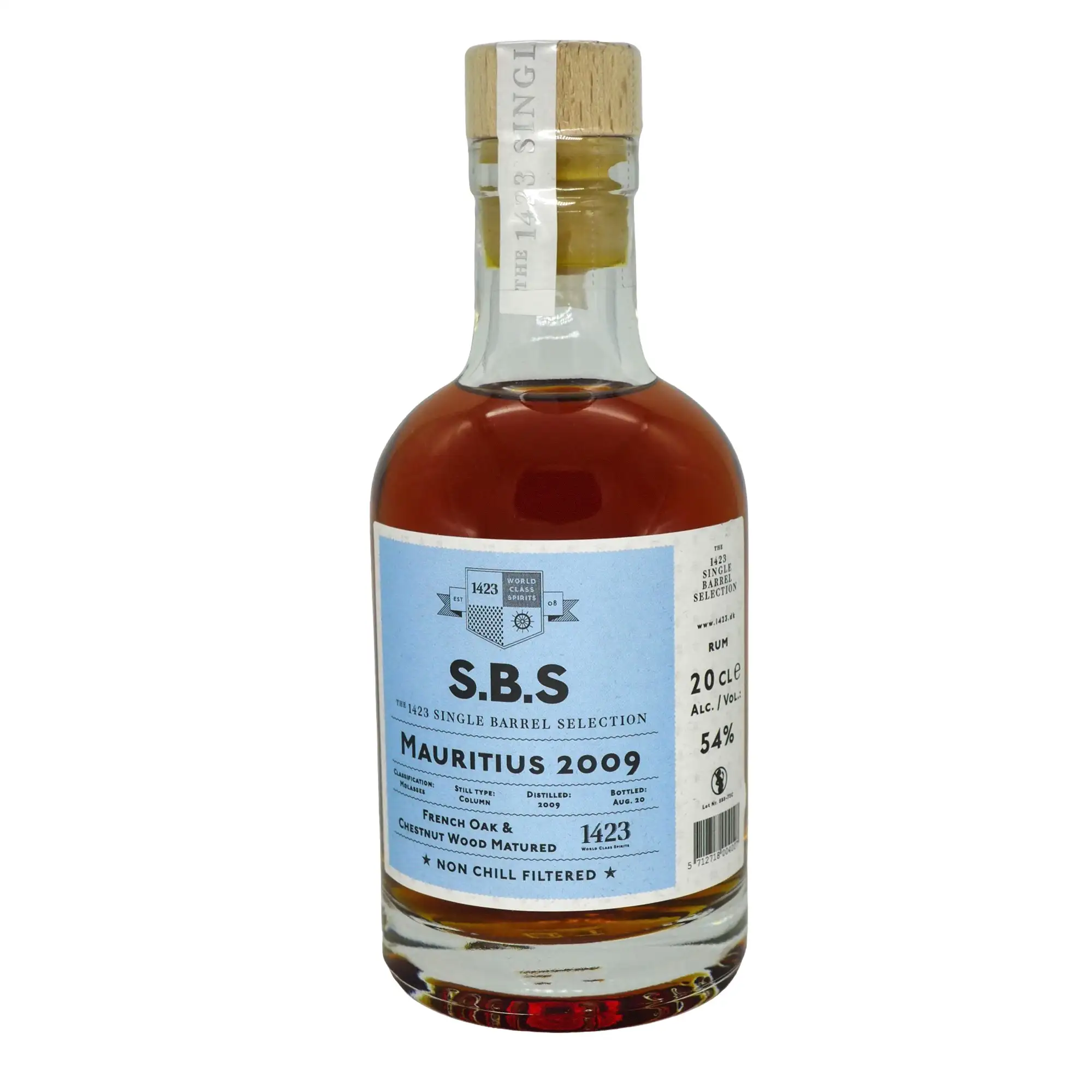 Bottle of Grays S.B.S Mauritius French Oak & Chestnut Wood 2009
