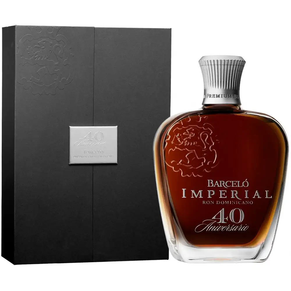 Bottle of A.F.D. Ron Barceló Imperial Premium Blend 40 anniversario