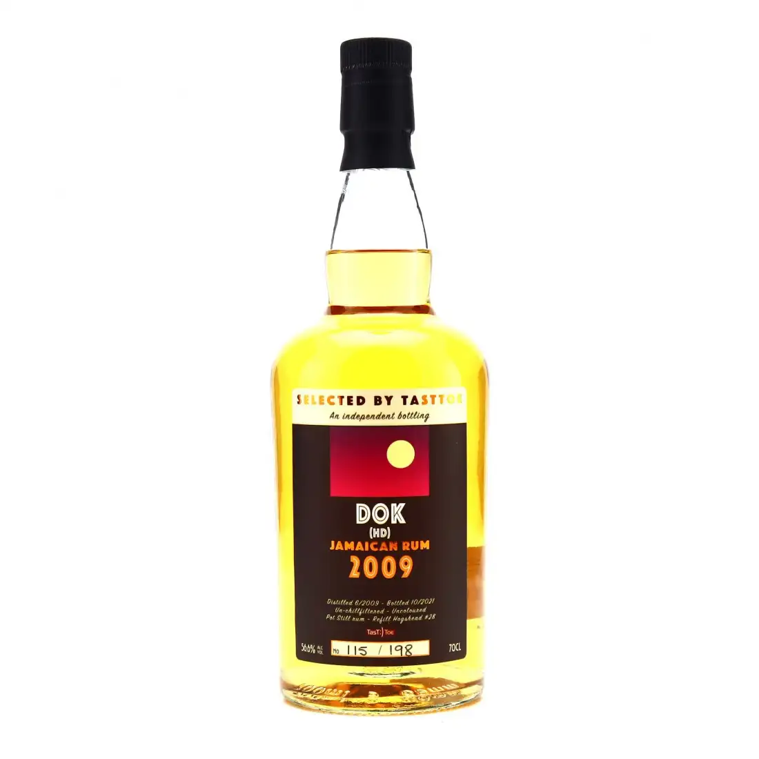 Bottle of TAST'TOE Hampden HD DOK 2009