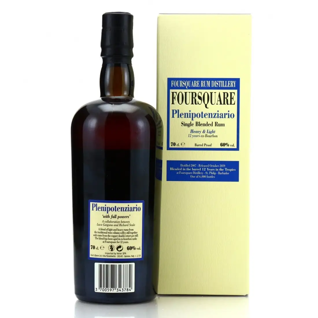 Image haute résolution de Velier Foursquare Plenipotenziario 2007