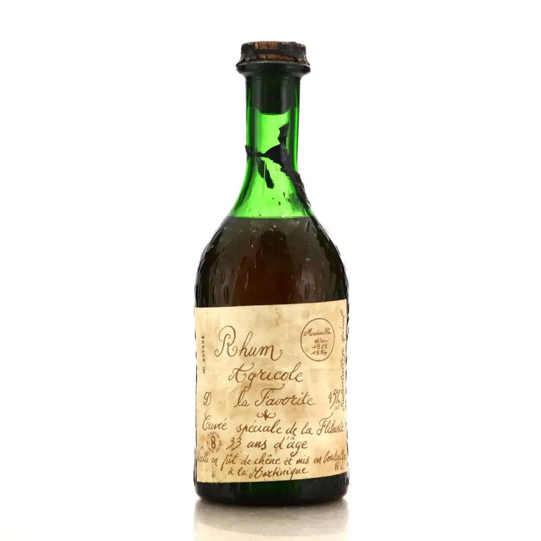 Bottle of La Favorite Rhum Agricole la Favorite Cuvée La Flibuste 1976
