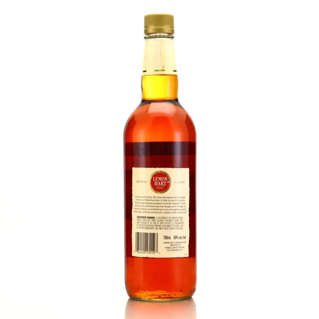 High resolution image of Lemon Hart & Son Rhum Demerara Rum