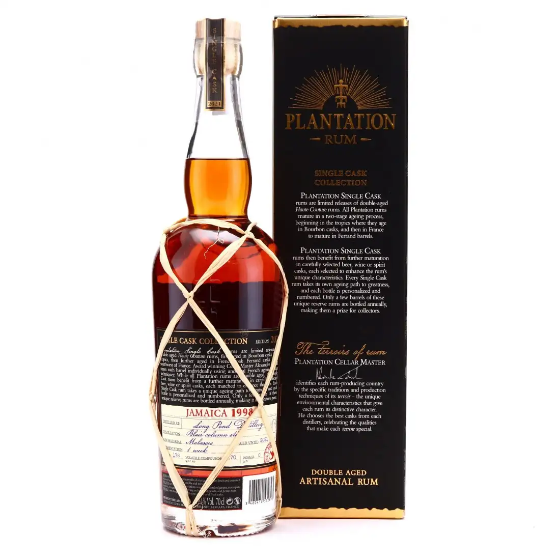 Image haute résolution de Long Pond Plantation Jamaica Bardstown Cask Finish (Vinothek Massen) ITP - HJC 1998