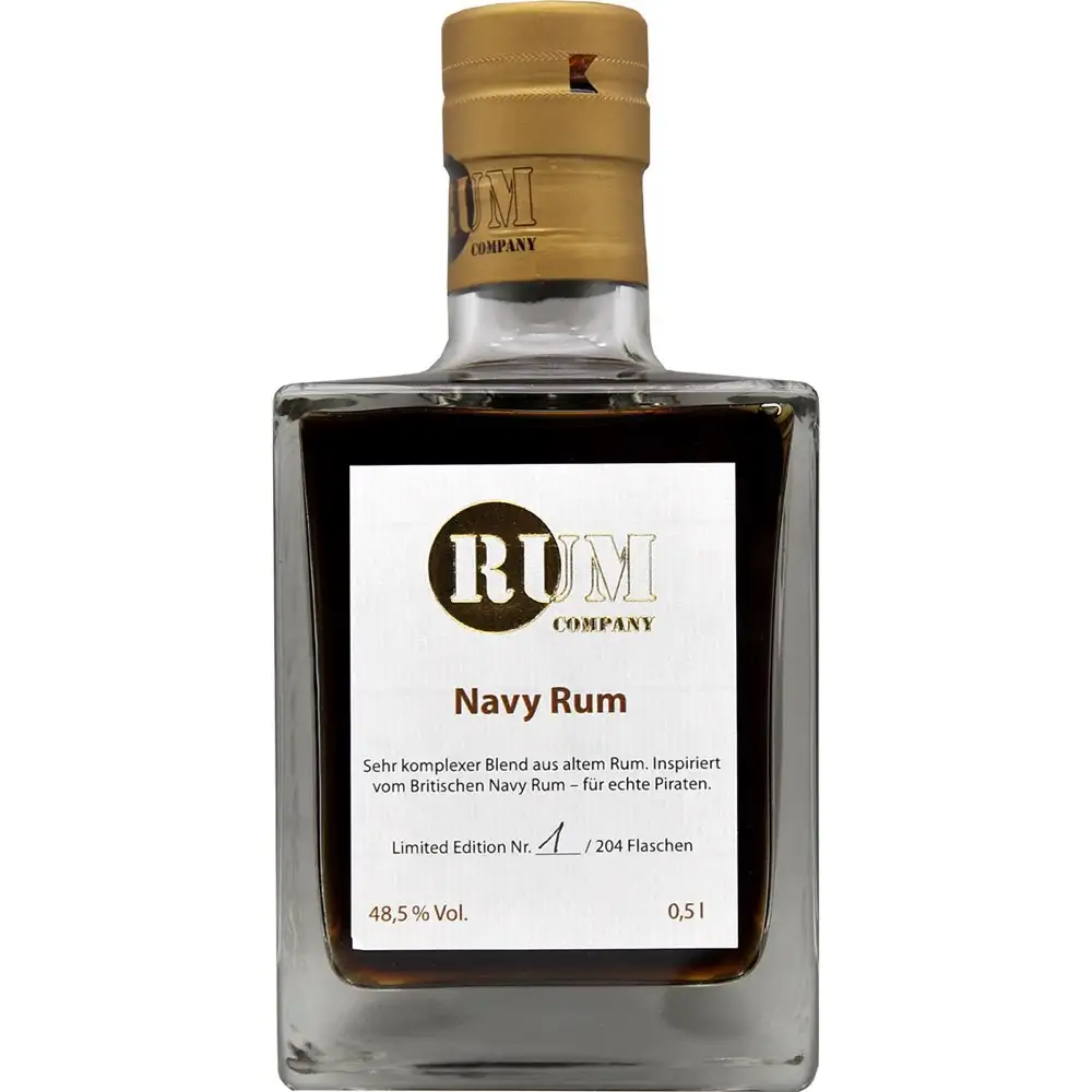 Bottle of Rum Company Navy Rum