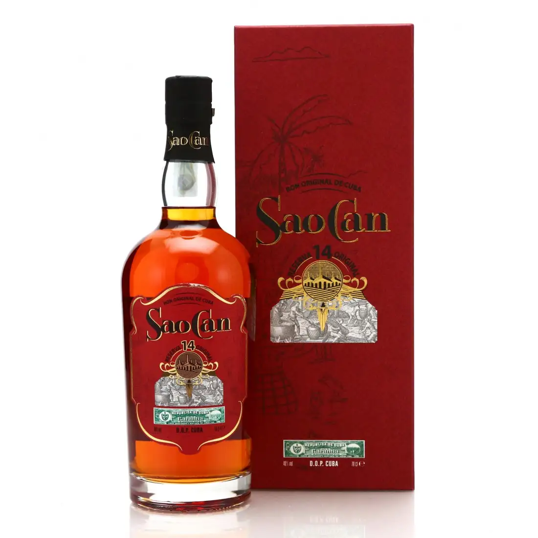 Bottle of Cuba Ron S.A. Ron Cubay Sao Can Reserva 14