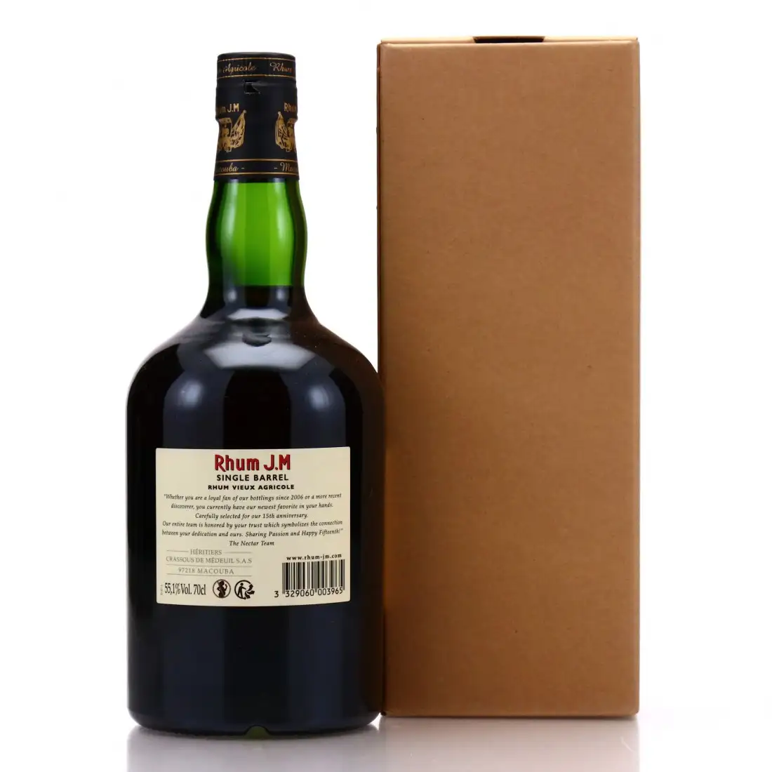 Image haute résolution de Rhum J.M Sélection exclusive The Nectar 2015