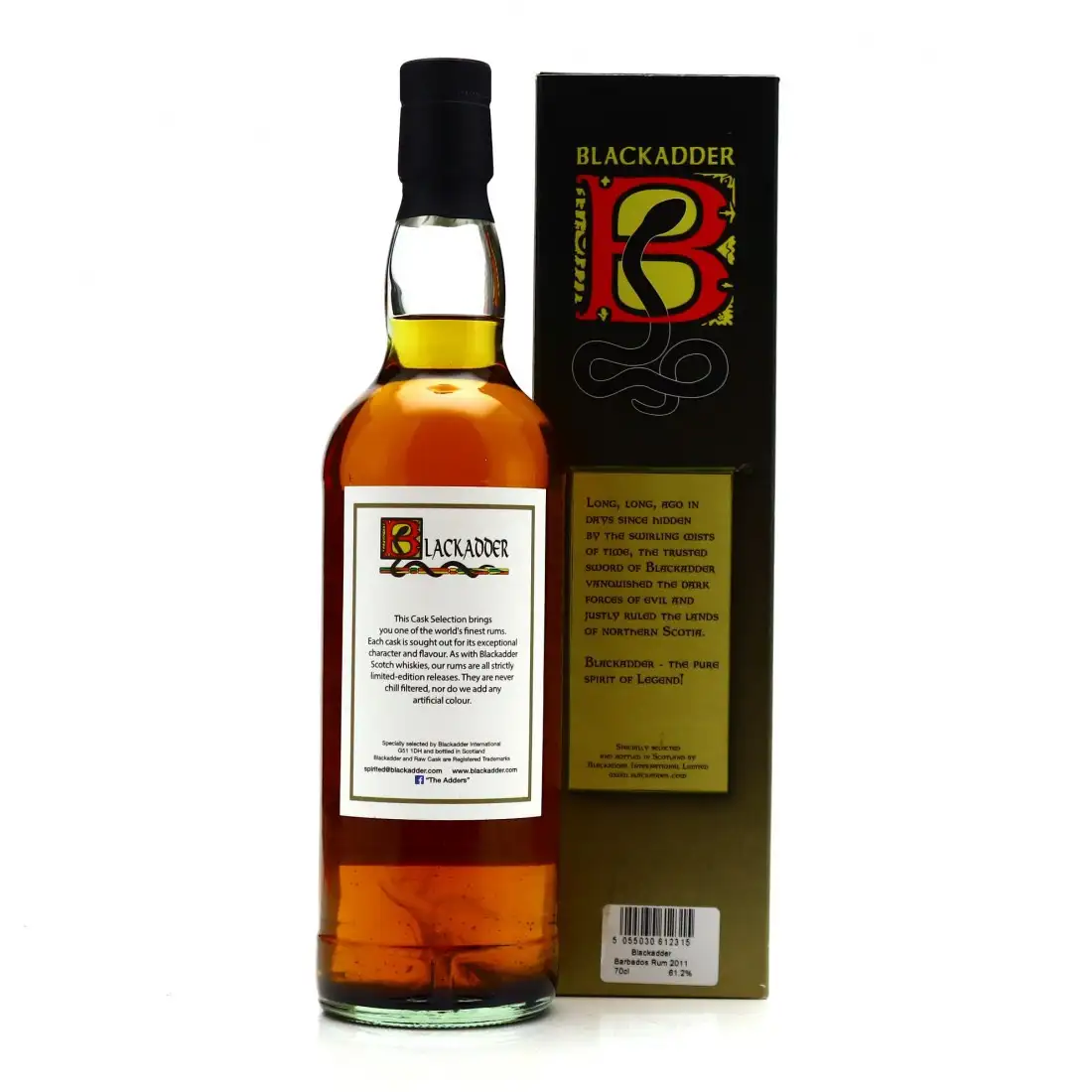 Image haute résolution de Blackadder Foursquare Finest Barbados Foursquare Rum 2011