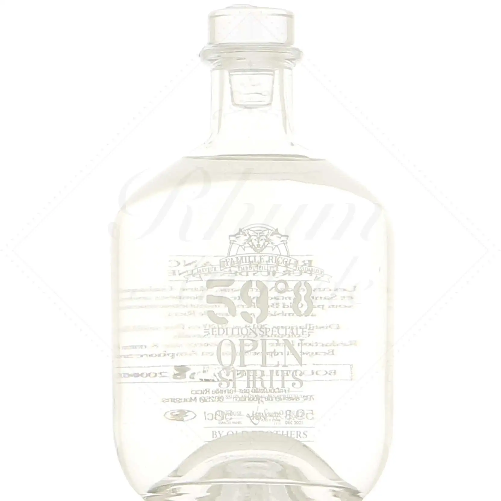 Bottle of Famille Ricci 59.8 Edition Spéciale Open Spirits (Old Brothers)