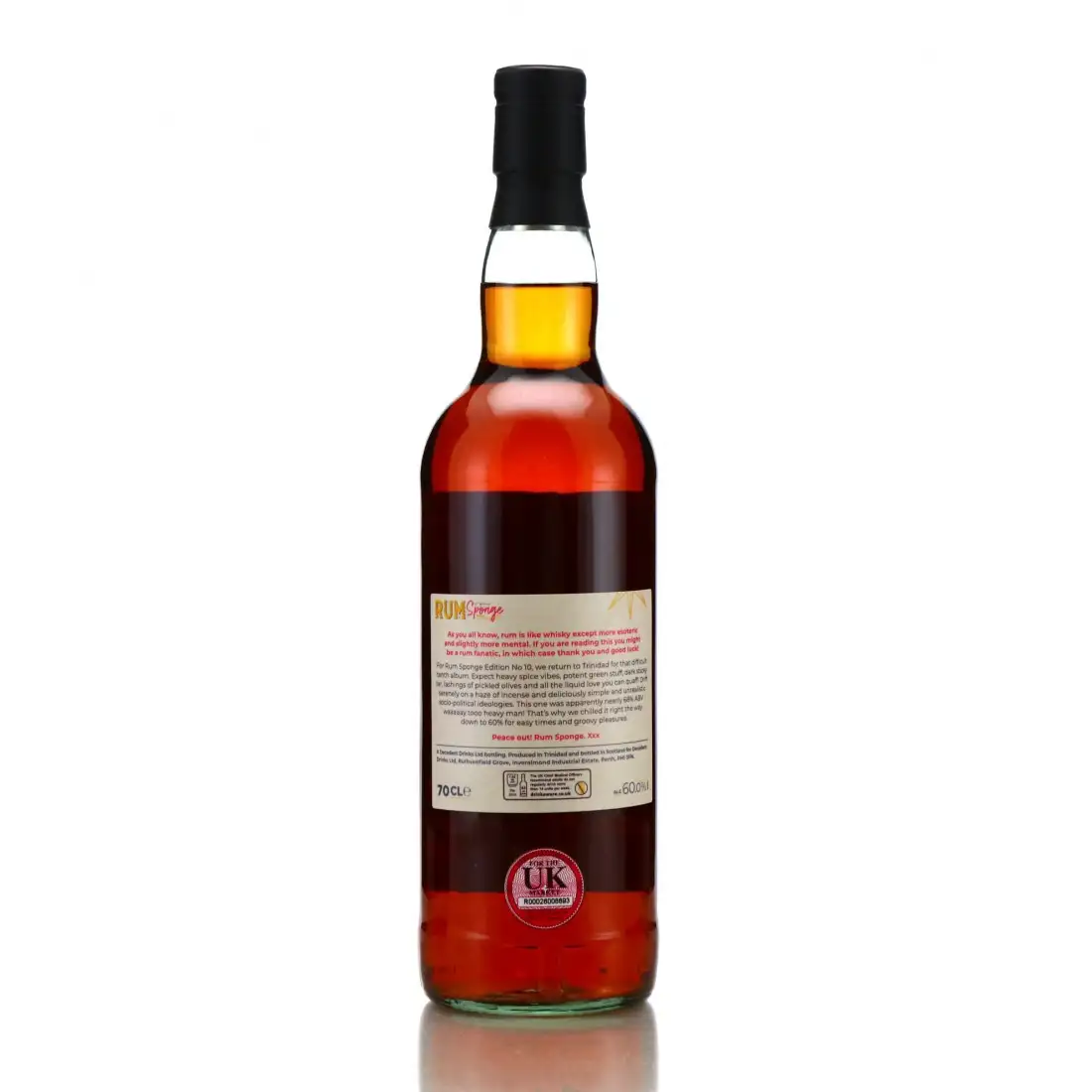 Image haute résolution de Caroni Rum Sponge No. 10 1998