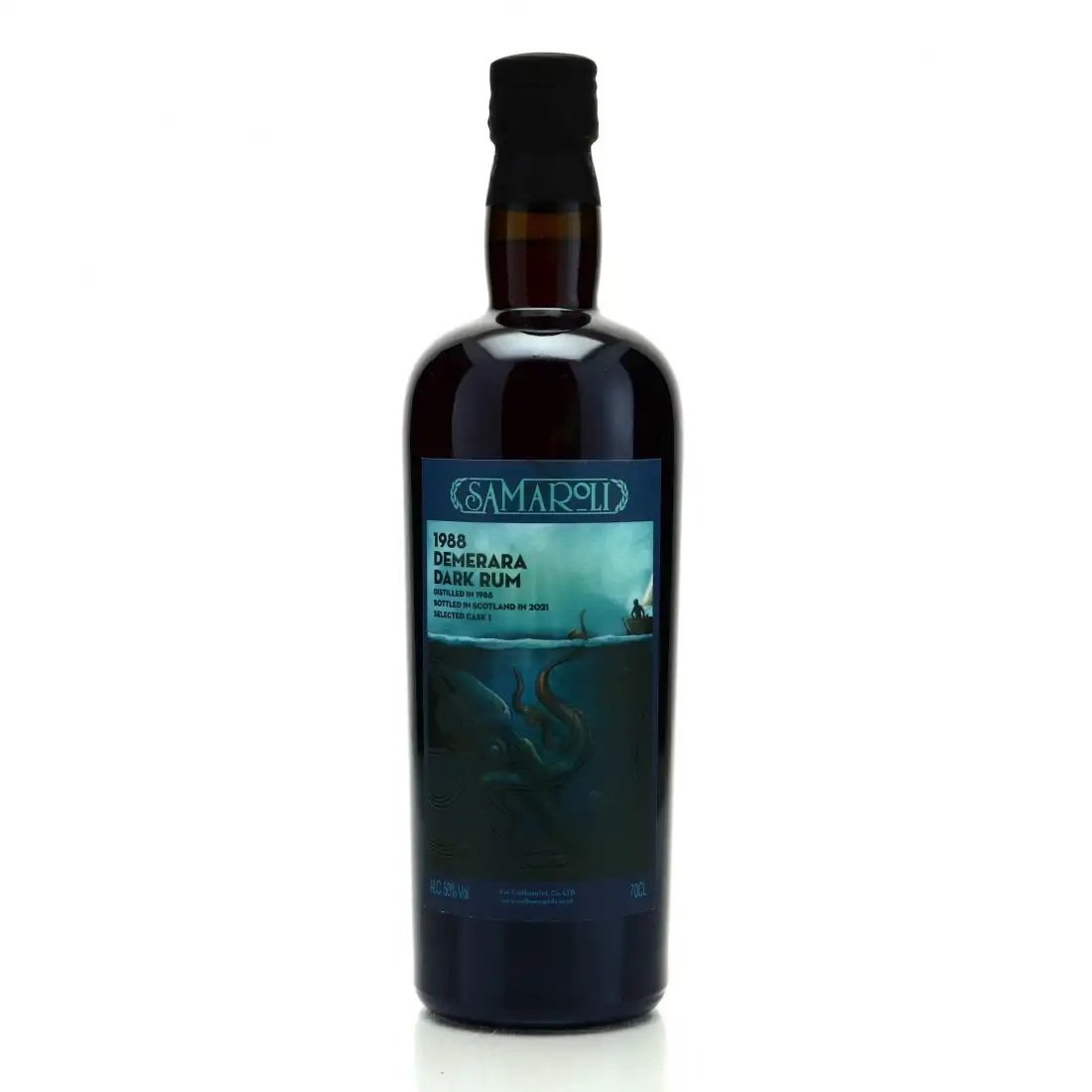 Bottle of Samaroli Enmore Demerara Dark Rum 1988