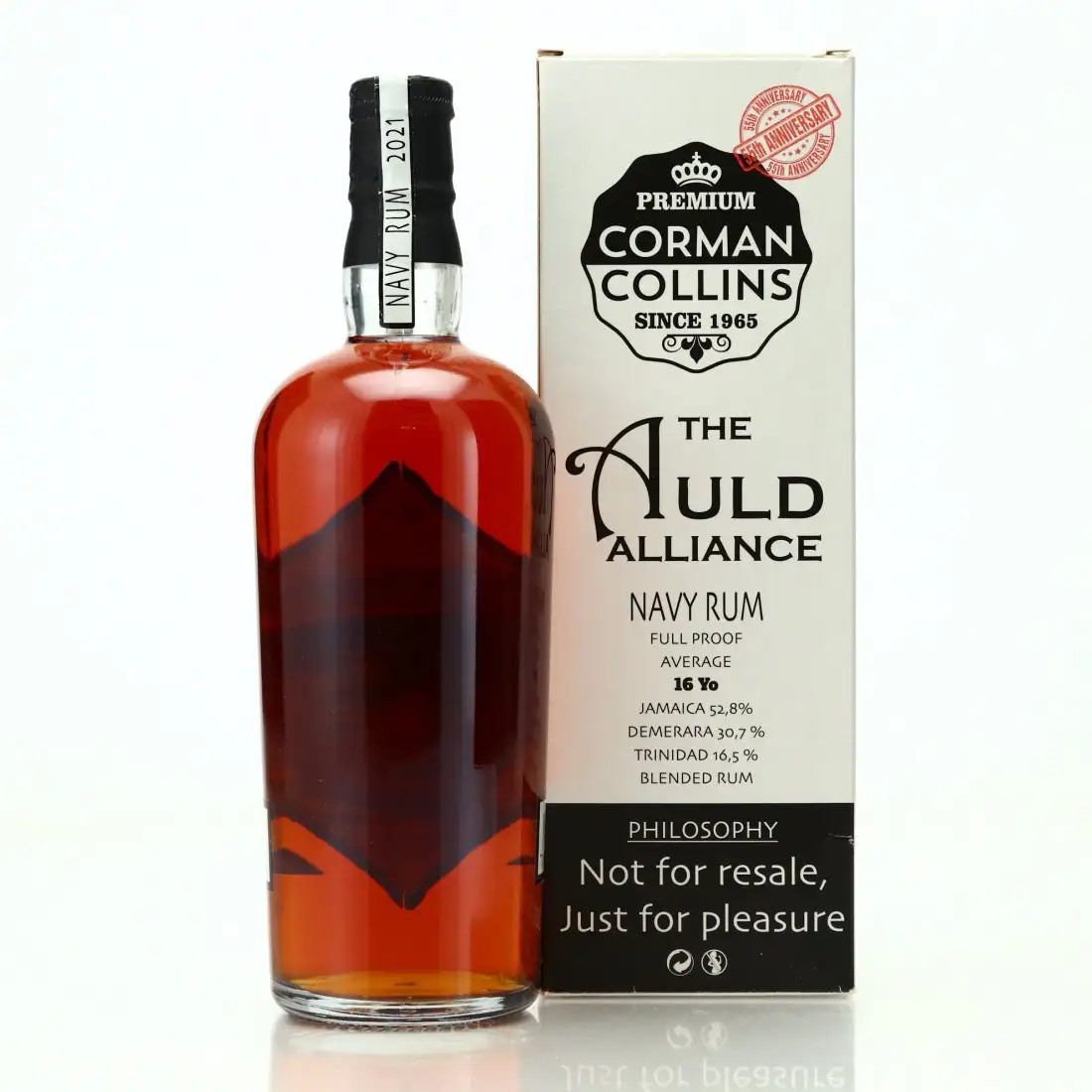 Image haute résolution de Corman Collins Navy Full Proof Small Batch 2021