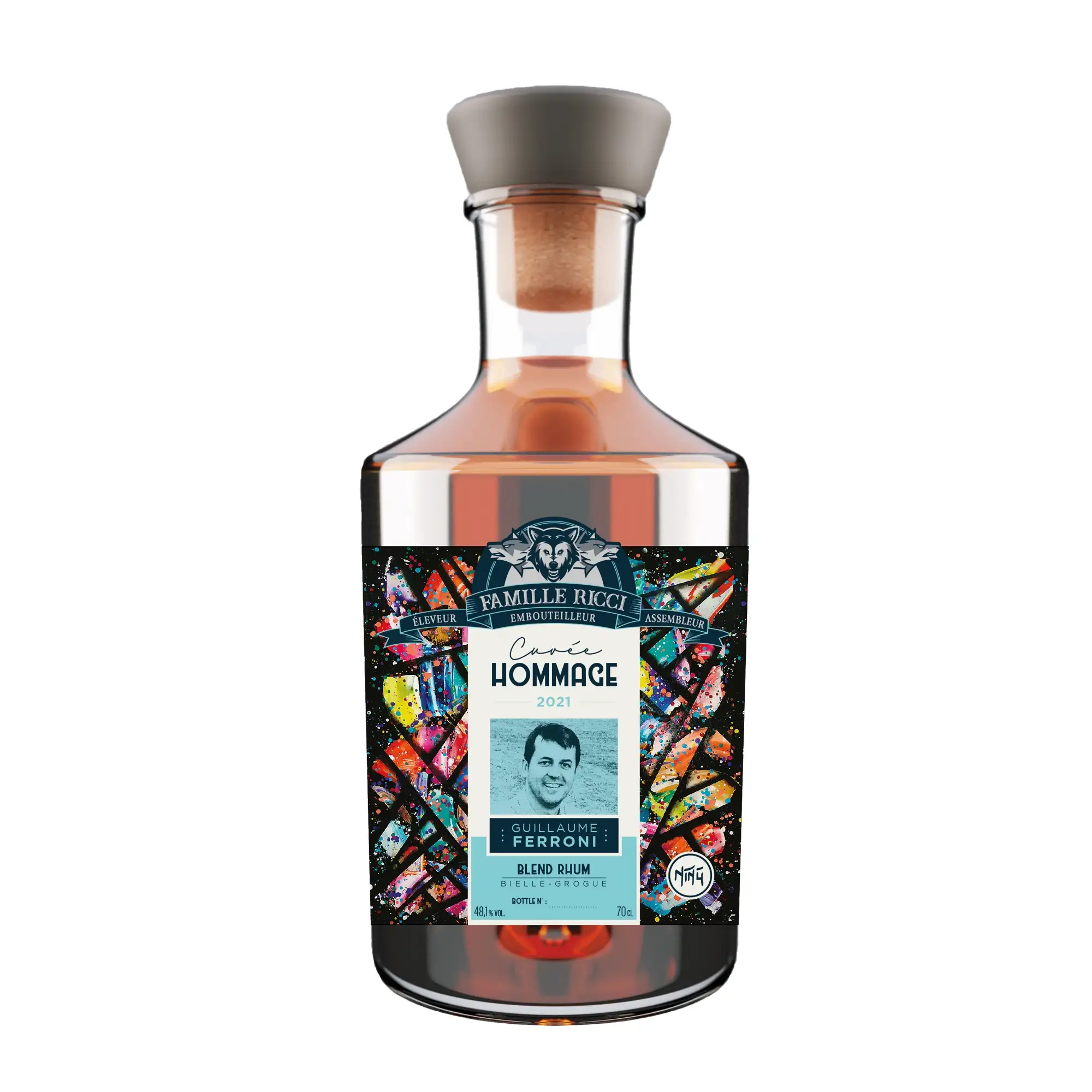 Bottle of Famille Ricci Bielle & Grogue Cuvée Hommage (Guillaume FERRONI)