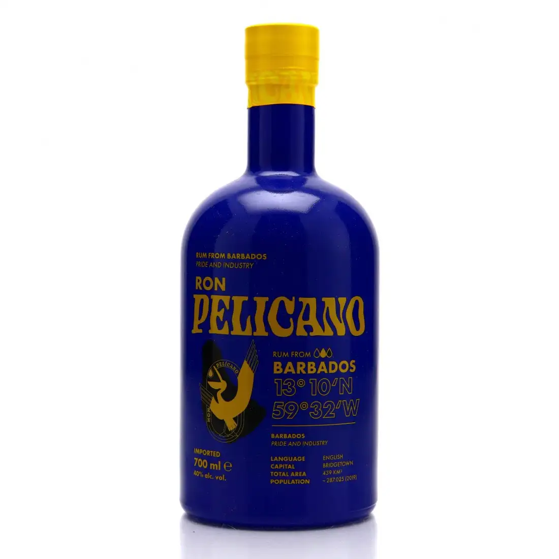 Bottle of AC Spirits Ron Pelicano Barbados