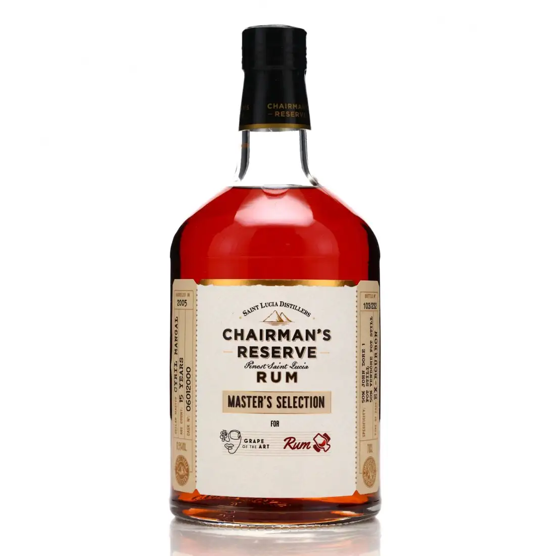 Bottle of Chairman‘s Reserve Master's Selection (Grape of the Art & RumX) 2005