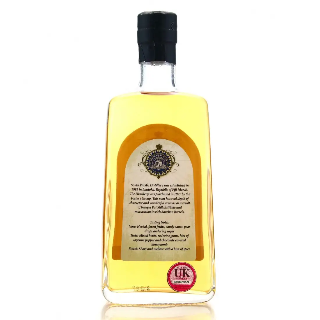 High resolution image of Duncan Taylor South Pacific Single Cask Rum 2004