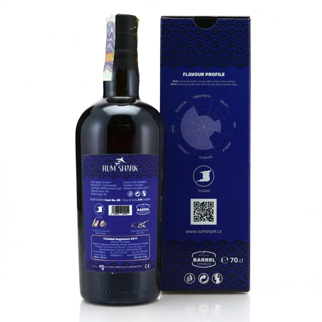 Image haute résolution de Rum Shark T.D.L Angostura 2011