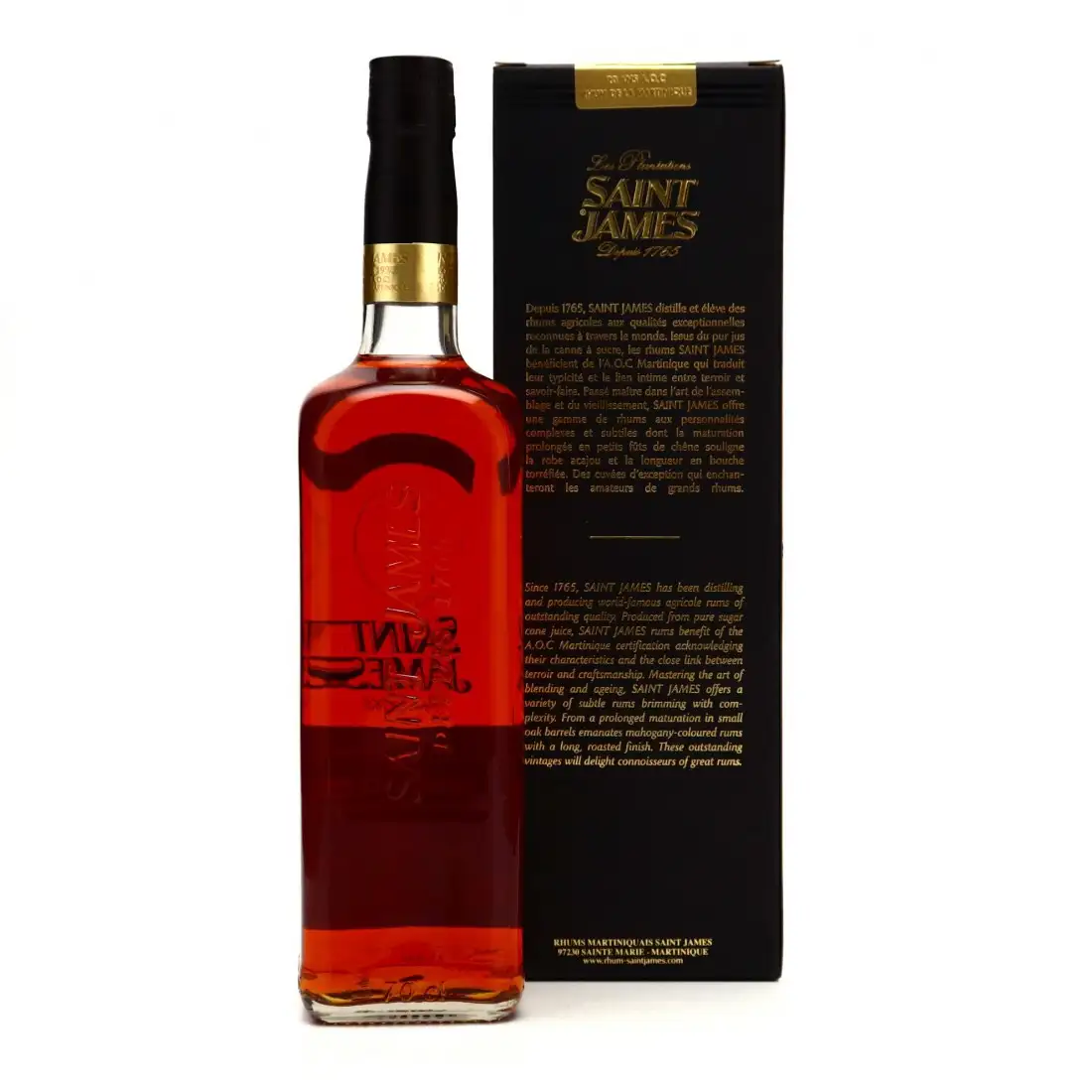 Image haute résolution de Saint James Single Cask 1997