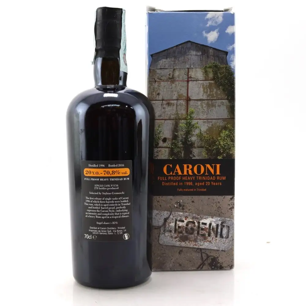 High resolution image of Velier Caroni Heavy Trinidad Rum (Stefano Cremaschi) HTR 1996