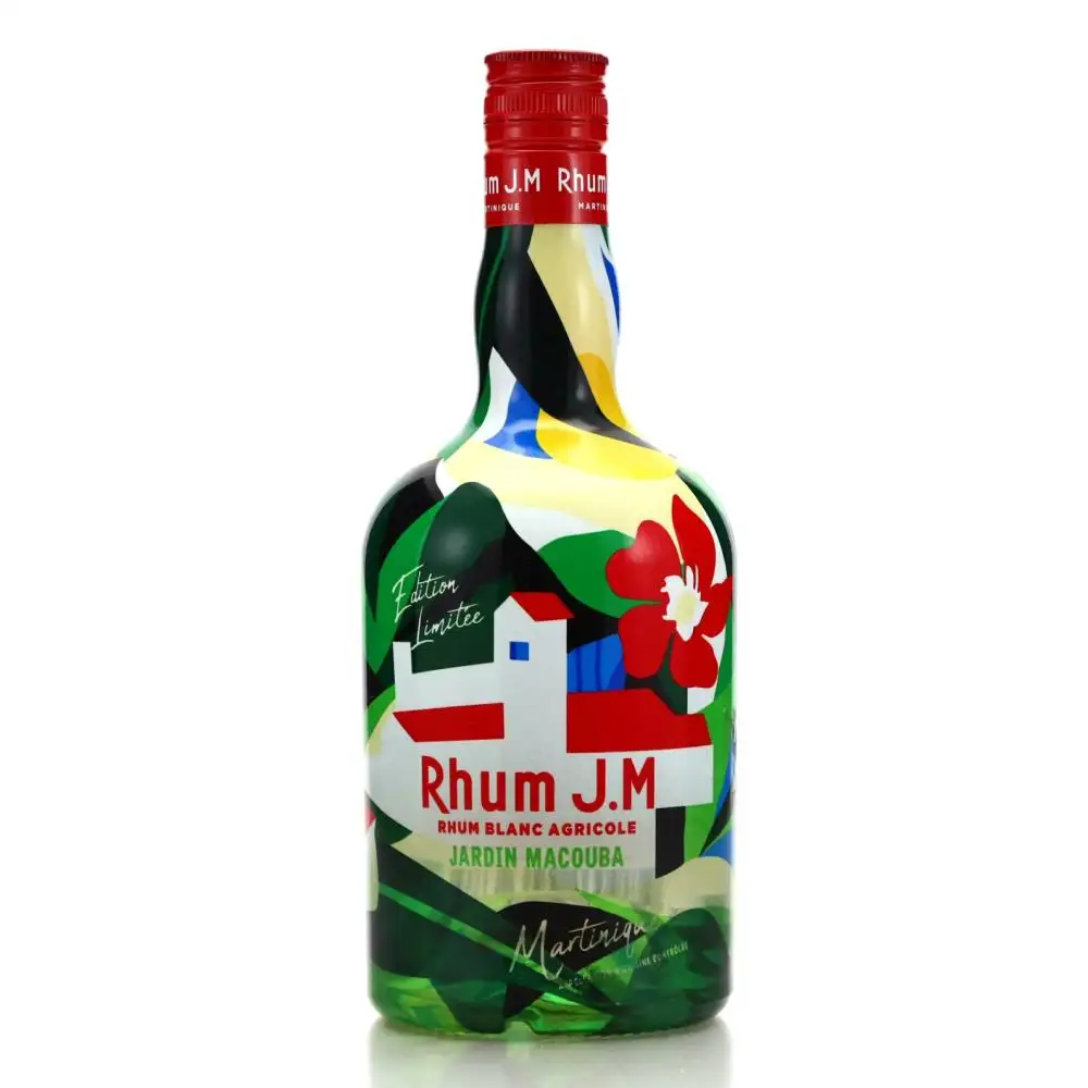 Bottle of Rhum J.M Blanc Jardin Macouba