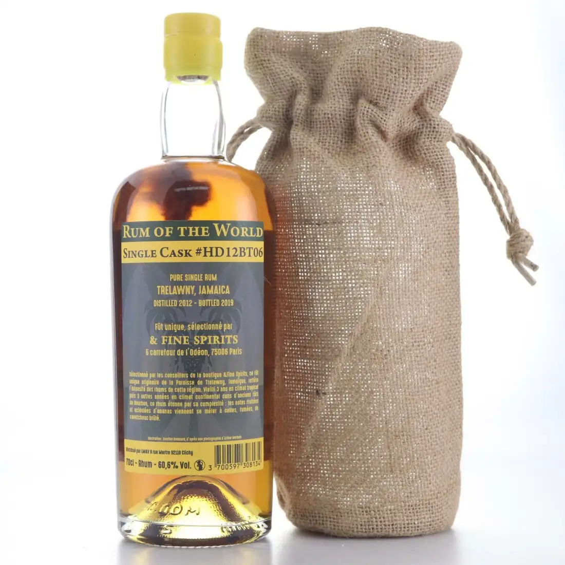 Image haute résolution de Fine Spirits Hampden Rum of the World OWH 2012