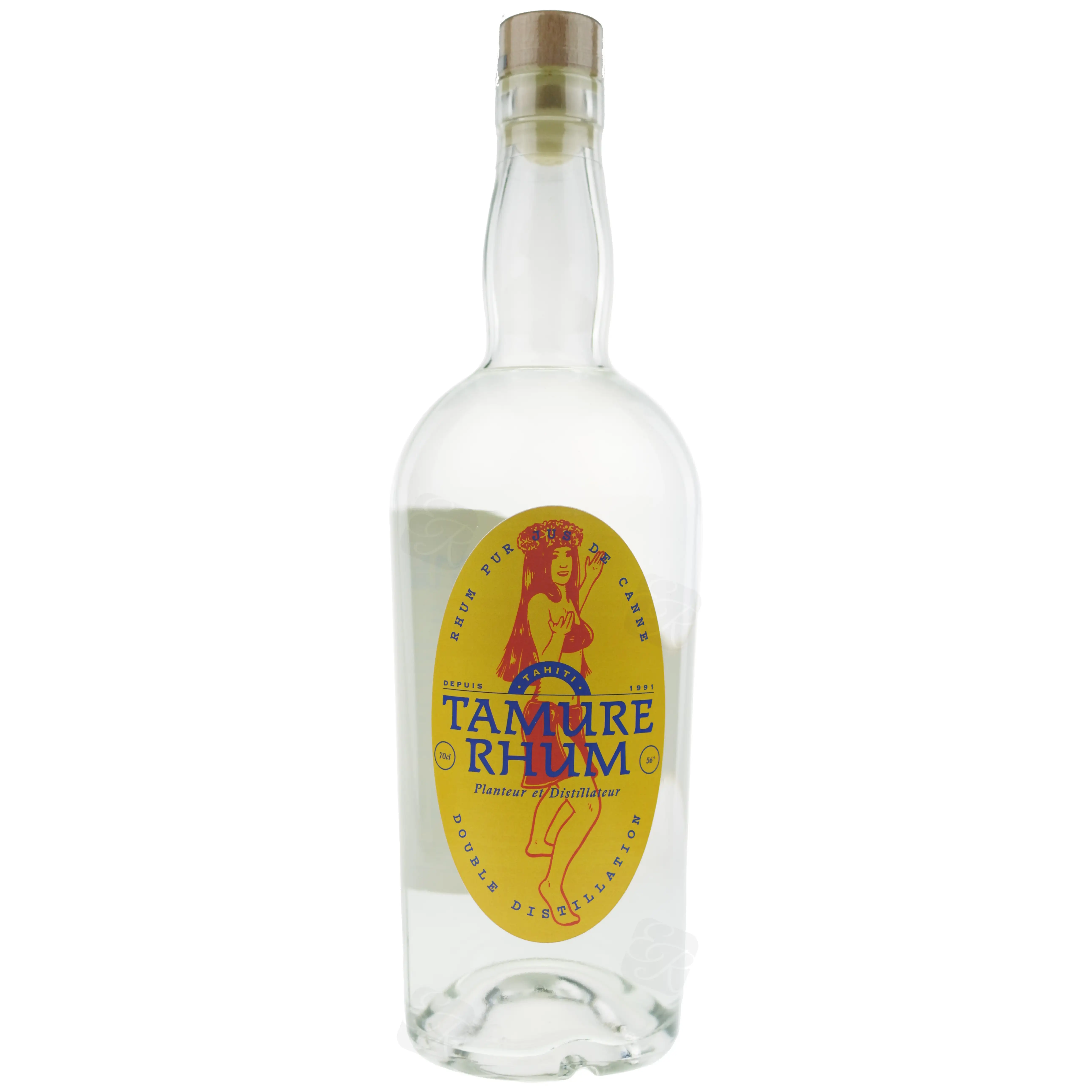 Bottle of Tamure Rhum Blanc